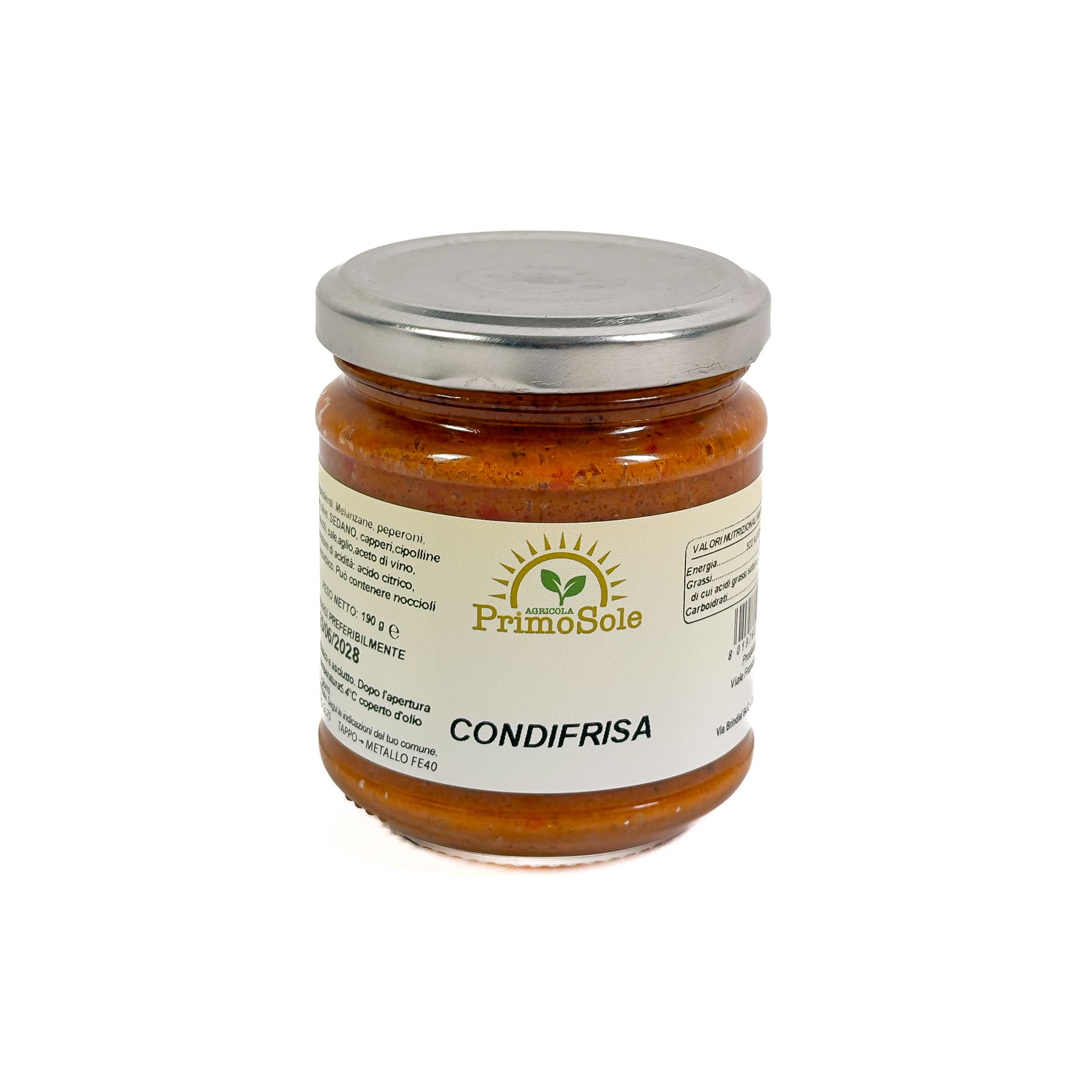 Condifrisa barattolo di Condifrisa dell'azienda Agricola primo sole