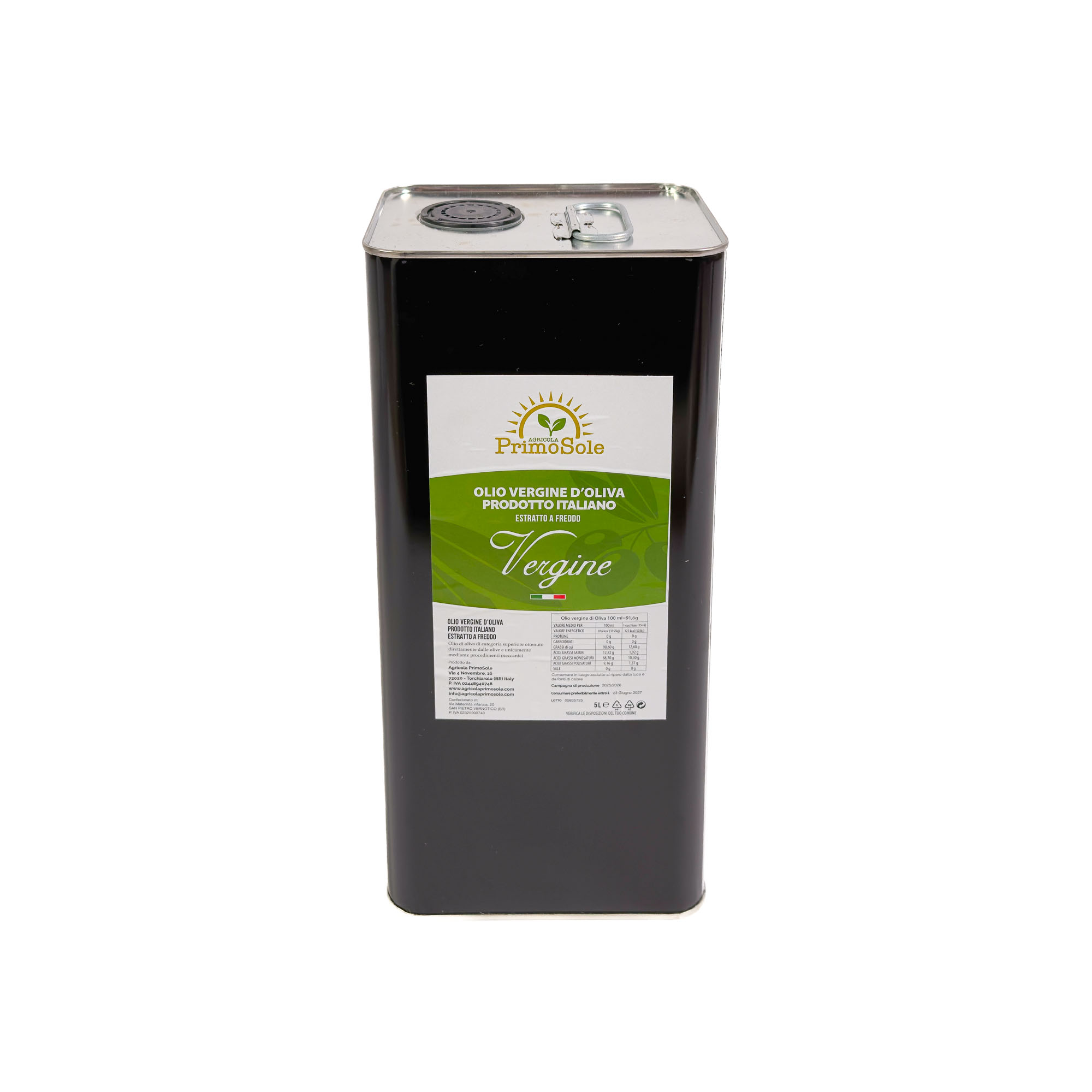 olio_vergine_5l Olio Vergine D'Oliva - immagine 1