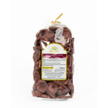 Orecchiette Fritte al Vino Primitivo Croccanti Agricola Primo Sole